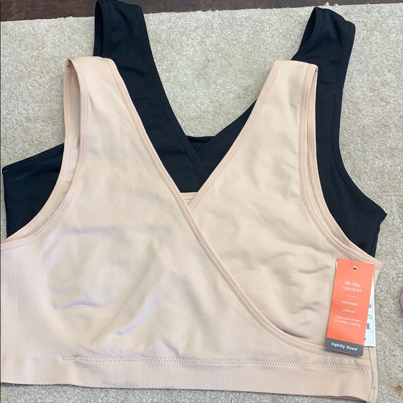 Gilligan & O'Malley Other - Two pack nursing/sleep bras